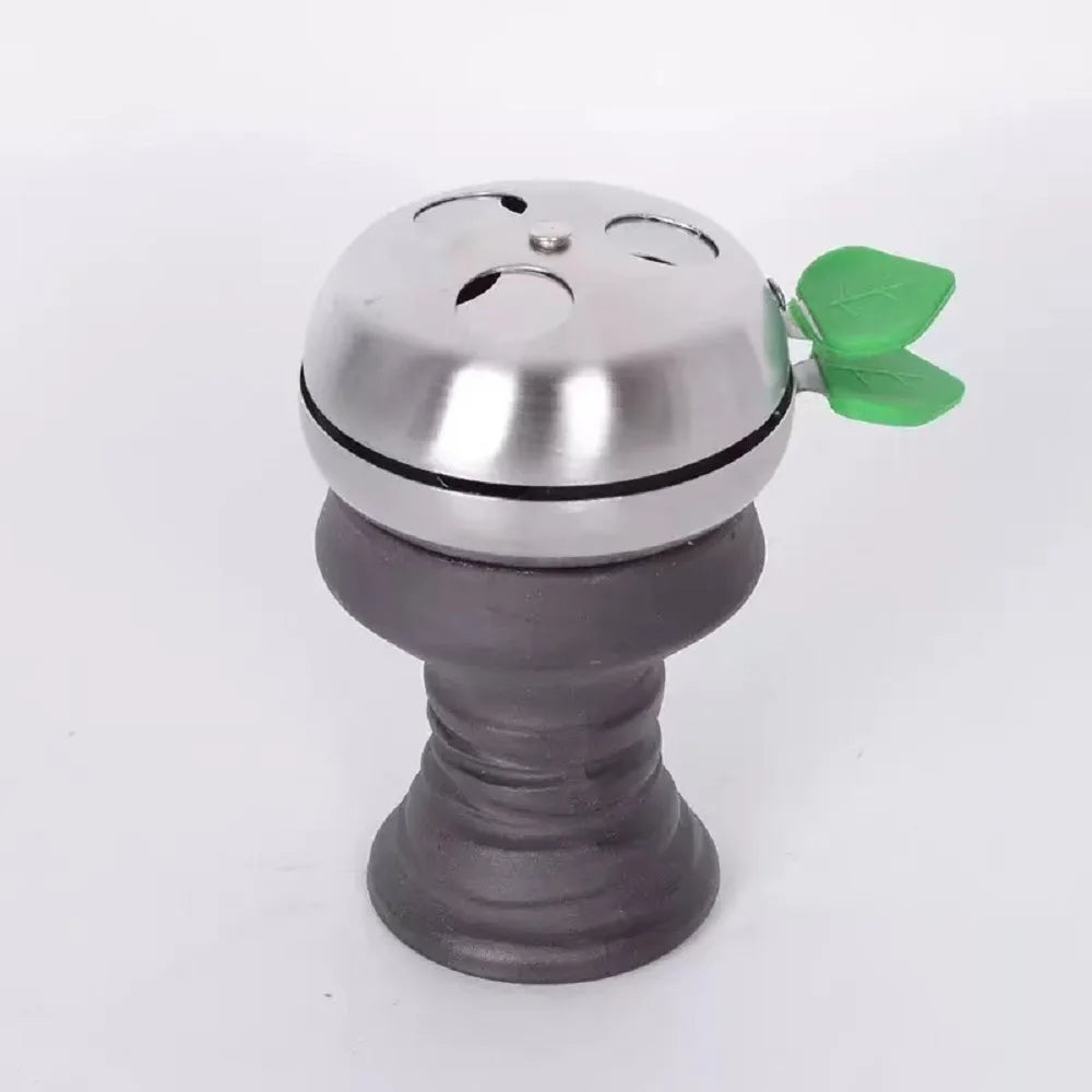 Arabic hookah accessories  black mud hookah pot  hookah bowl  ceramic head  shishahookah