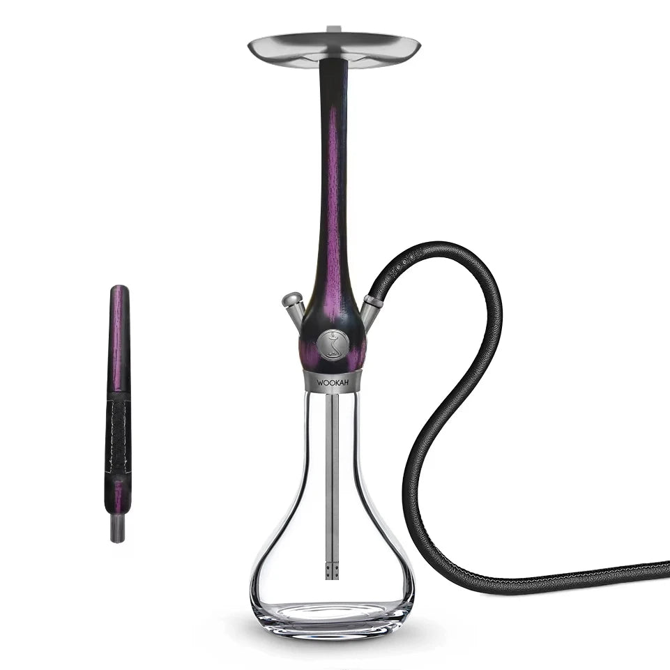 Wookah Shisha Hookah Set 65cm 304 Stainless Steel Large Hookah Smoking Set Russian Shisha With Bottle