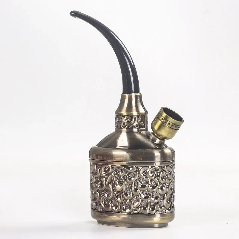 Jindian Hookah Multifunctional Hookah Pipe Water Filter Hookah Retro Old Dry Tobacco Pipe Dry Tobacco Pipe  Smoke Accesoires