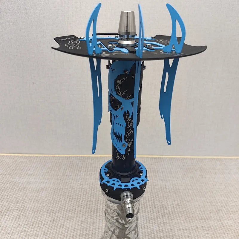 WholesaleHookah Set Russian Style Hookah EL Shisha Luxury Sheesha Chicha Narguile