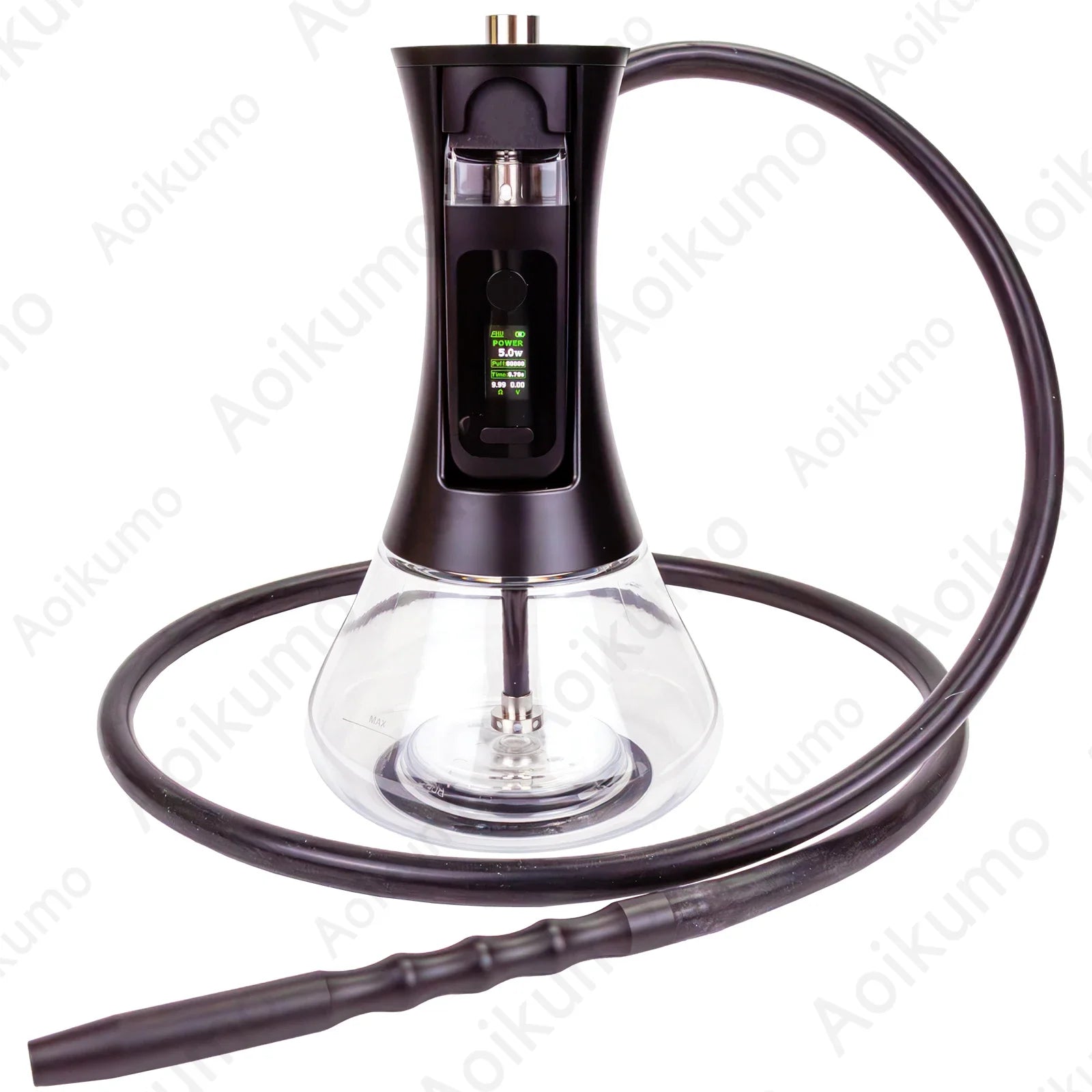 EHUKA Electric Hookah Set Portable Multifunctional Shisha Stainless Acrylic Hookah High Quality Shisha with LED Display