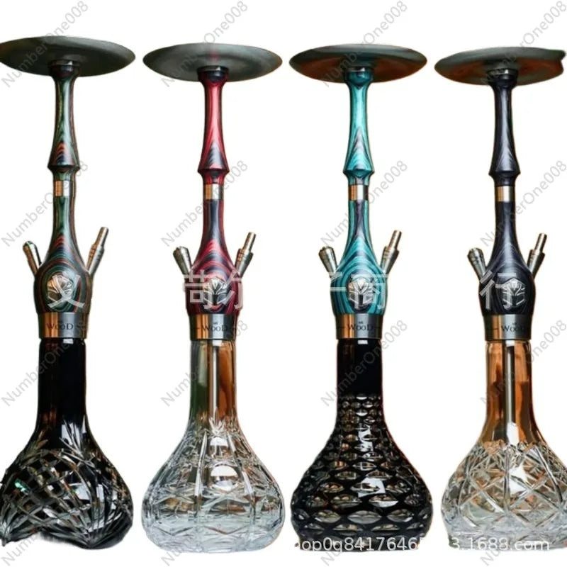 Arabian Hookah Full Set Portable Stainless Steel Hookah for Bars