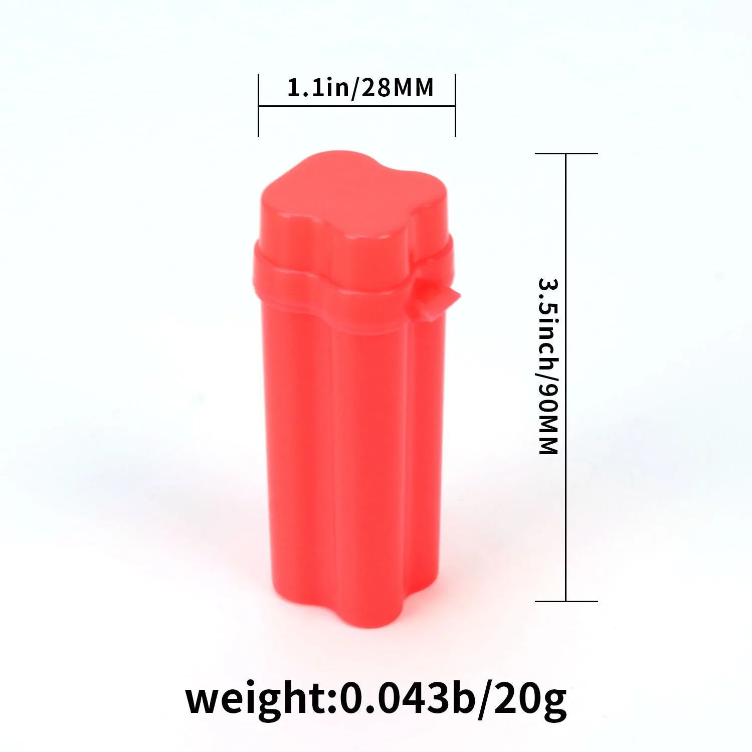 Flip-top Cigarette Case Kit with Three Holes for Easy Storage and Carrying Around Smoking Accessories