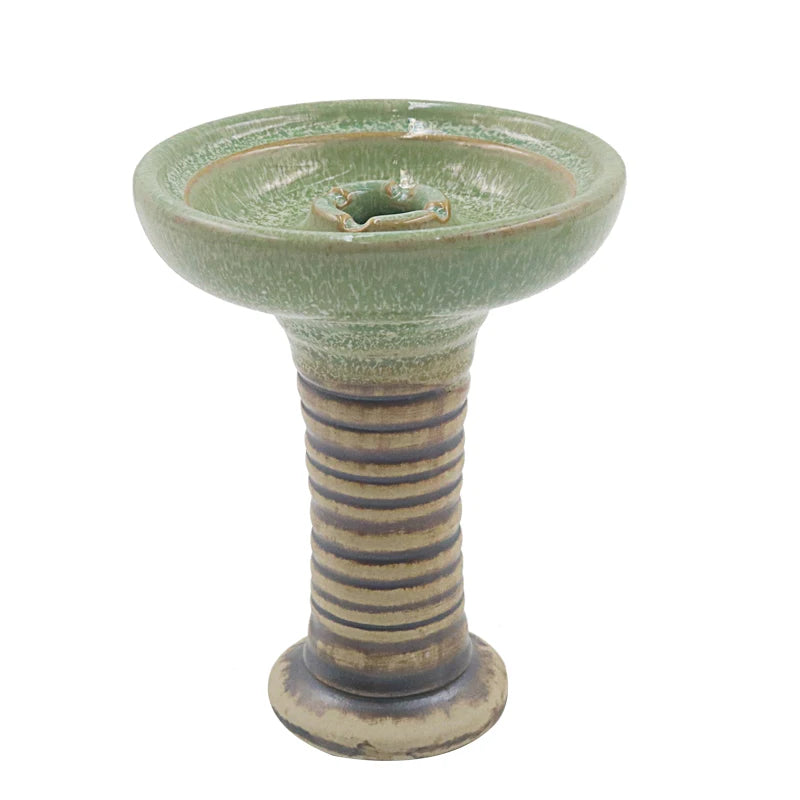 Hookah Ceramic One Hole Phunnel Bowl Hookah Head Shisha Bowl Nargile Sheesha Narguile Chicha Cachimbas Water Pipe Accessories
