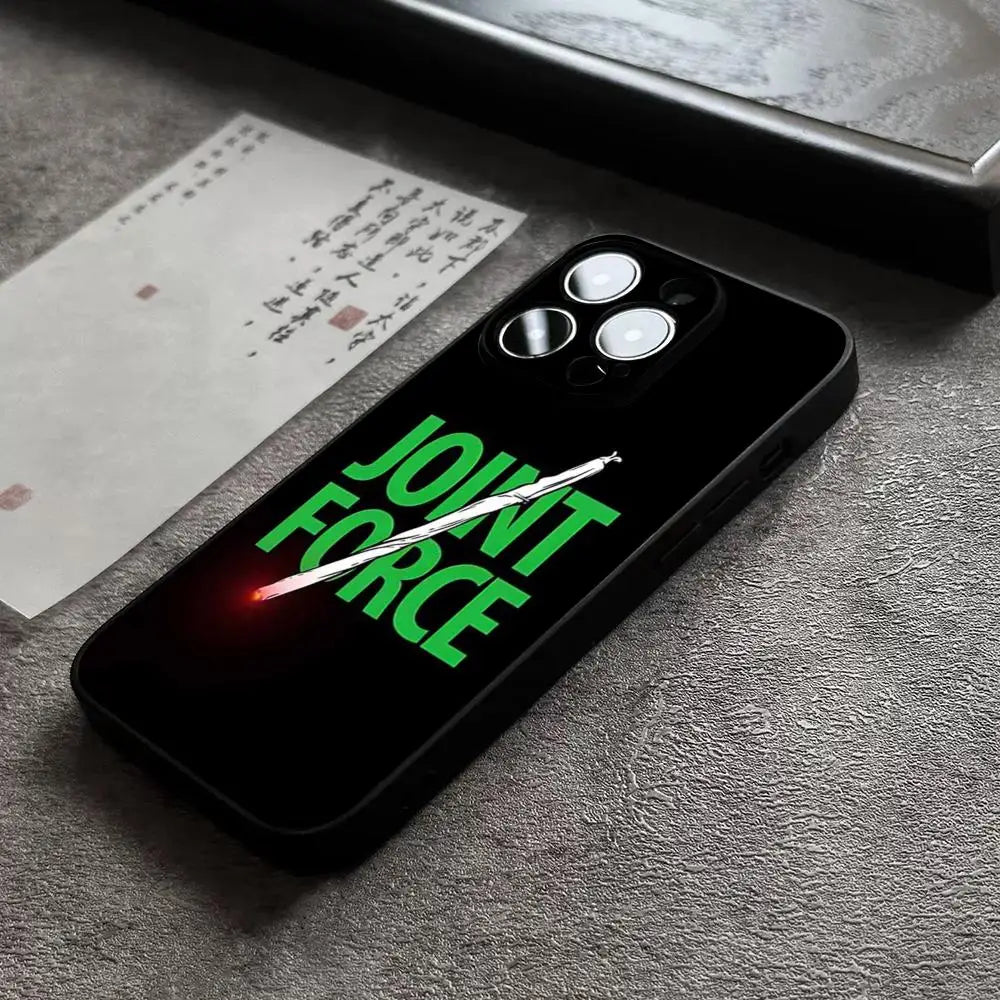 Abstract ART High WEED Phone Case For 15 Pro Max For Iphone 14 16 Pro Max 12 Mini 11 13 Pro Xr X Xs 8 7 Plus Back Cover