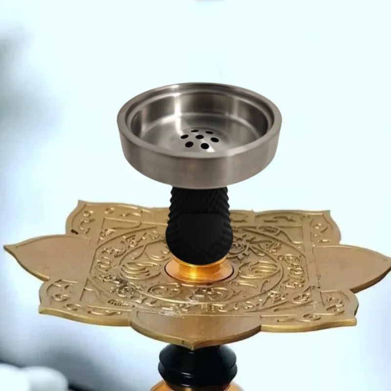 Hookah Charcoal Holder Tobacco Bowl Stainless Steel 7hole Smoke Чаша Для Кальяна Shisha Head Bowls for Smoking Chicha Accessory