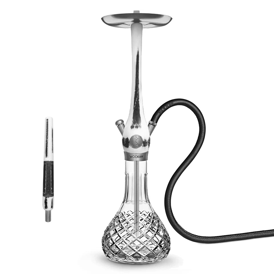 Wookah Shisha Hookah Set 65cm 304 Stainless Steel Large Hookah Smoking Set Russian Shisha With Bottle