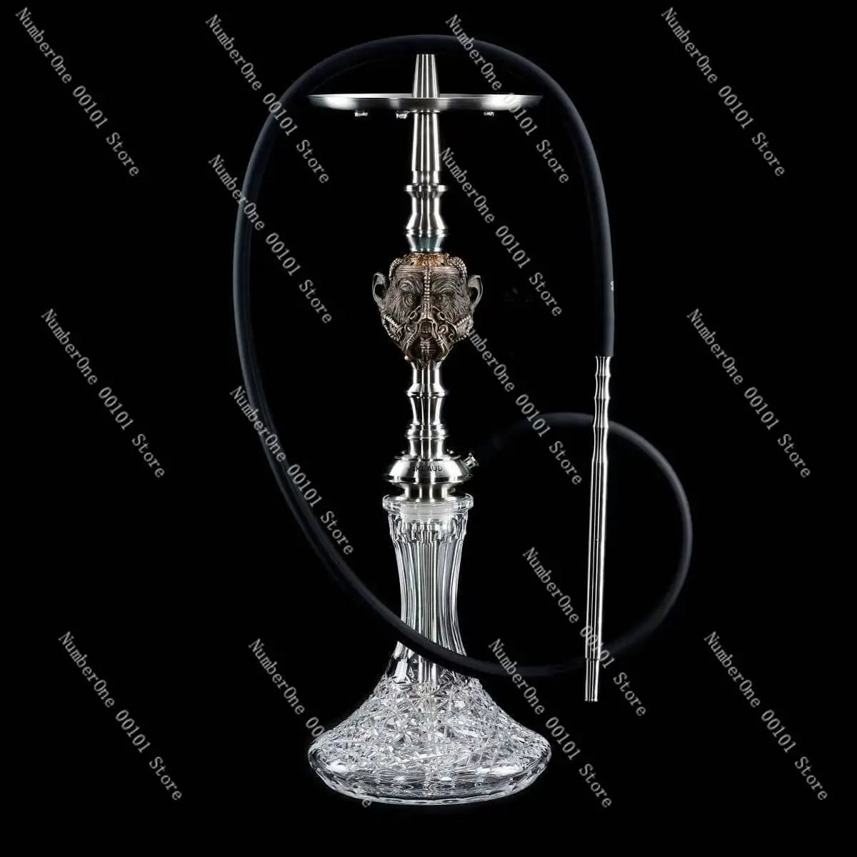 Arabic stainless steel hookah complete set of hookah