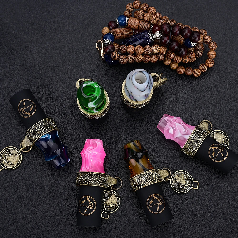 Wolf Coolvape Hookah Pipe Shisha Mouthpieces tip Narguile Hookah pipe resin chicha Hookah Mouthpieces Hookahs Shisha Mouth tip