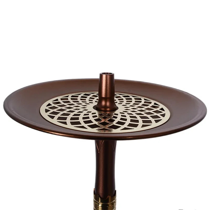 Large Aluminum Alloy Hookah Shisha Set Arabic Hookah Phnom Penh Decorative Shisha Hookah