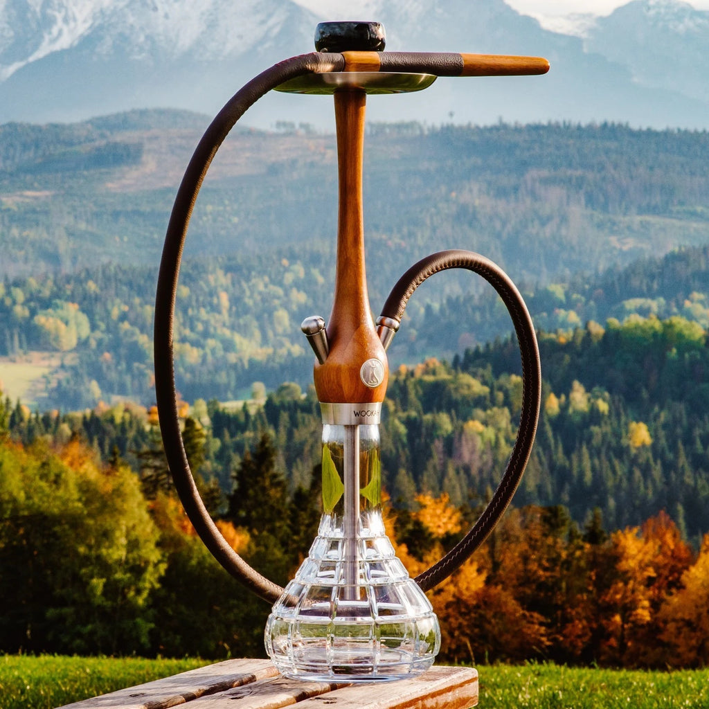 Wookah Shisha Hookah Set 65cm 304 Stainless Steel Large Hookah Smoking Set Russian Shisha With Bottle