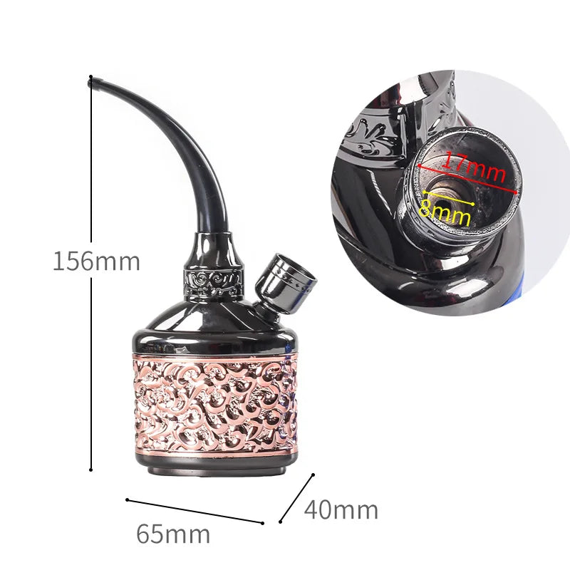 Jindian Hookah Multifunctional Hookah Pipe Water Filter Hookah Retro Old Dry Tobacco Pipe Dry Tobacco Pipe  Smoke Accesoires