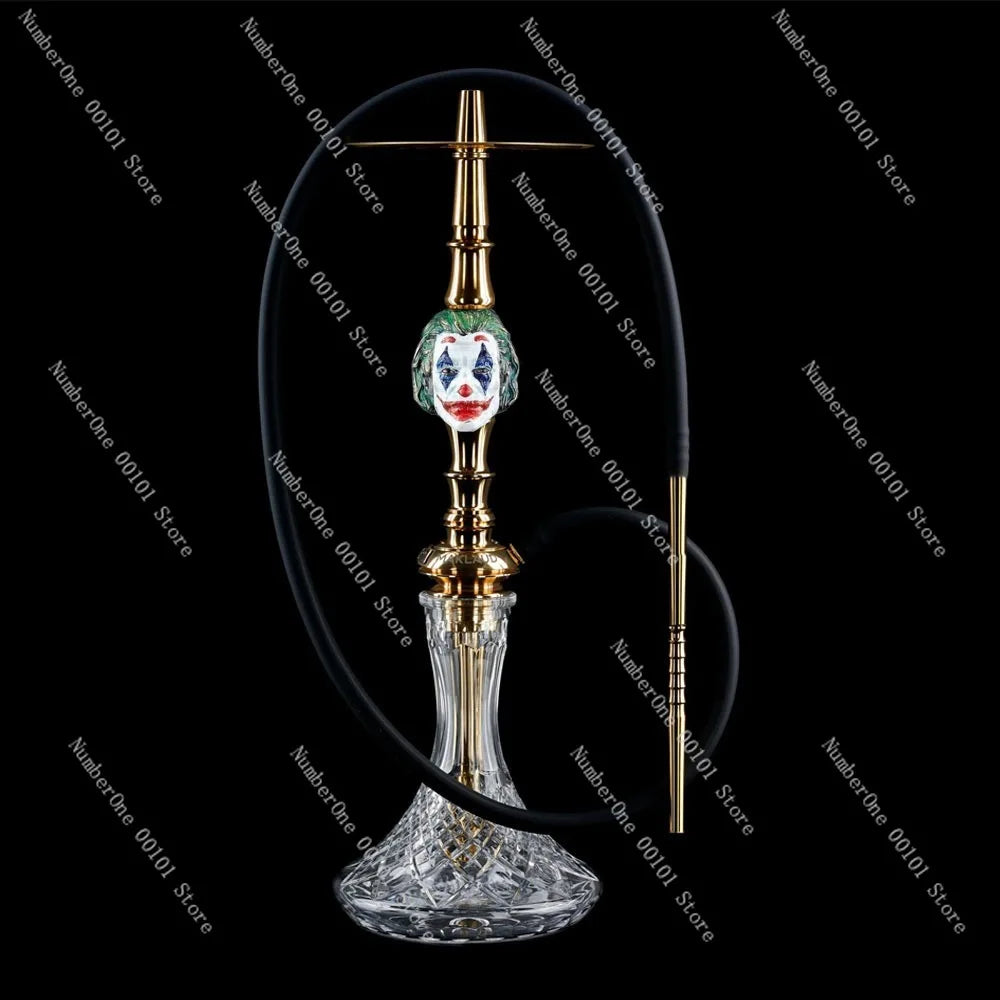 Arabic stainless steel hookah complete set of hookah