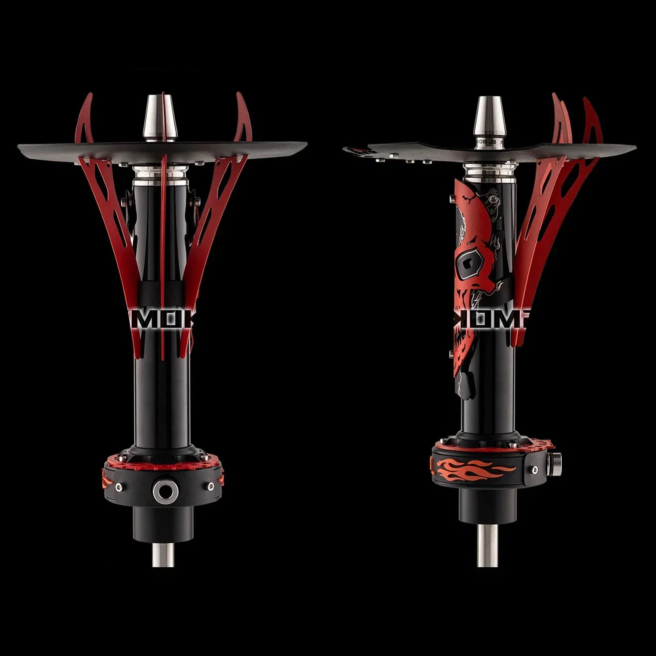 CHKJ El Bomber Apocalypse Hookah Shisha Set with Glass Vase Gift Packing European Style