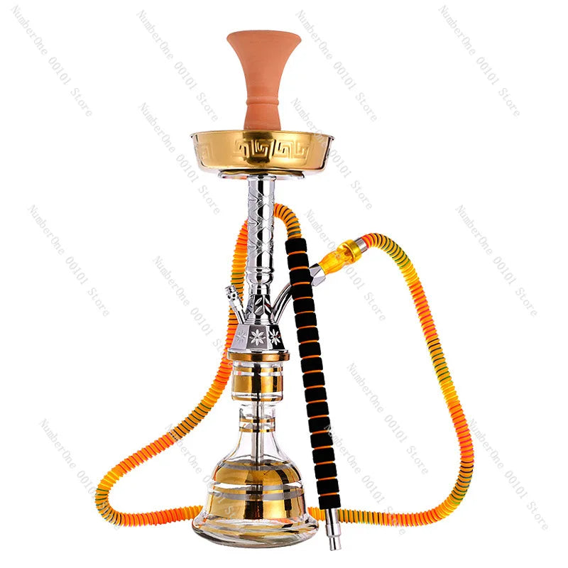 Arab hookah set Egyptian model with bag hookah single tube