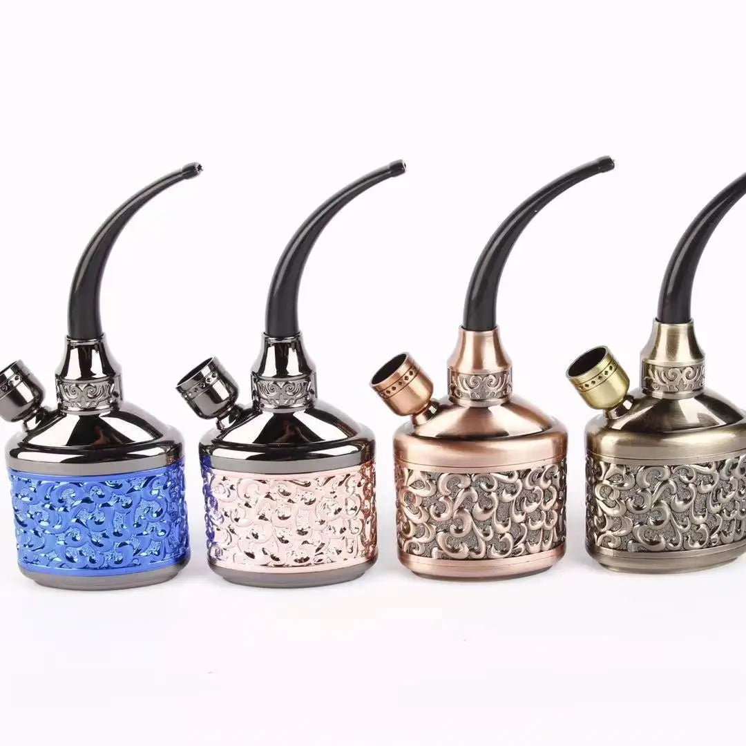 Jindian Hookah Multifunctional Hookah Pipe Water Filter Hookah Retro Old Dry Tobacco Pipe Dry Tobacco Pipe  Smoke Accesoires