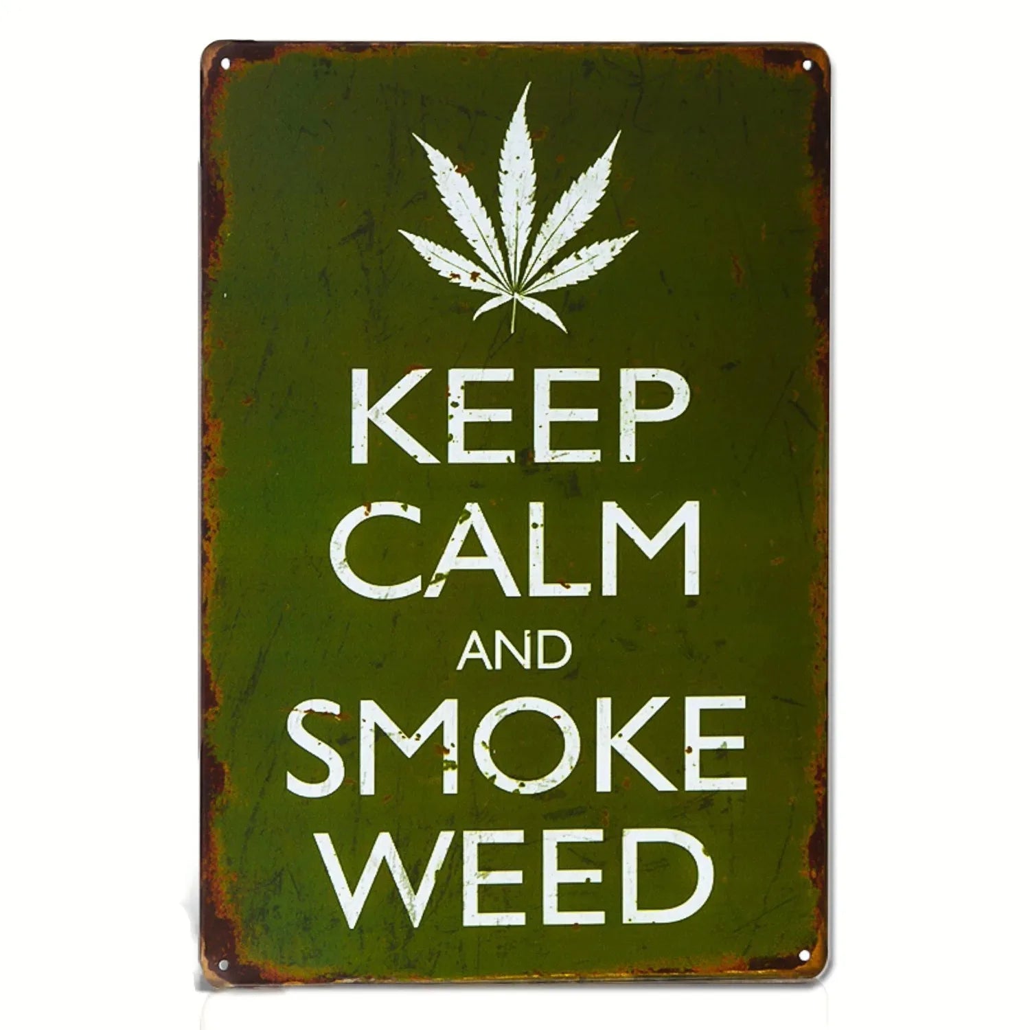 Vintage Weed Limit 420 Posters Metal Iron Tin Sign Plaque Plate for Garage Club Man Cave Bar Home Hotel Cafe Wall Decor Painting