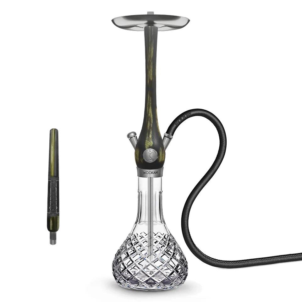 Wookah Shisha Hookah Set 65cm 304 Stainless Steel Large Hookah Smoking Set Russian Shisha With Bottle