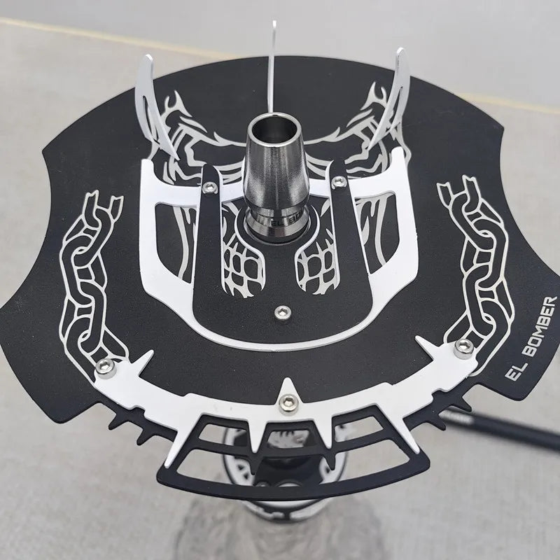 WholesaleHookah Set Russian Style Hookah EL Shisha Luxury Sheesha Chicha Narguile