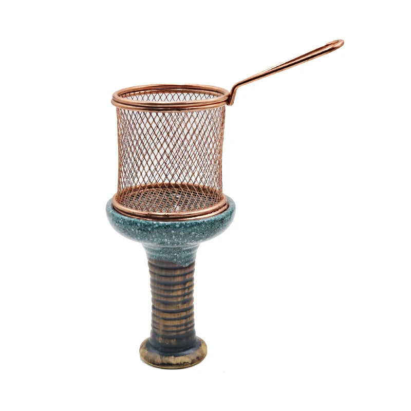 Hookah Ceramic One Hole Phunnel Bowl Hookah Head Shisha Bowl Nargile Sheesha Narguile Chicha Cachimbas Water Pipe Accessories