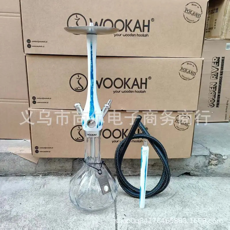 Arabian Hookah Full Set Portable Stainless Steel Hookah for Bars