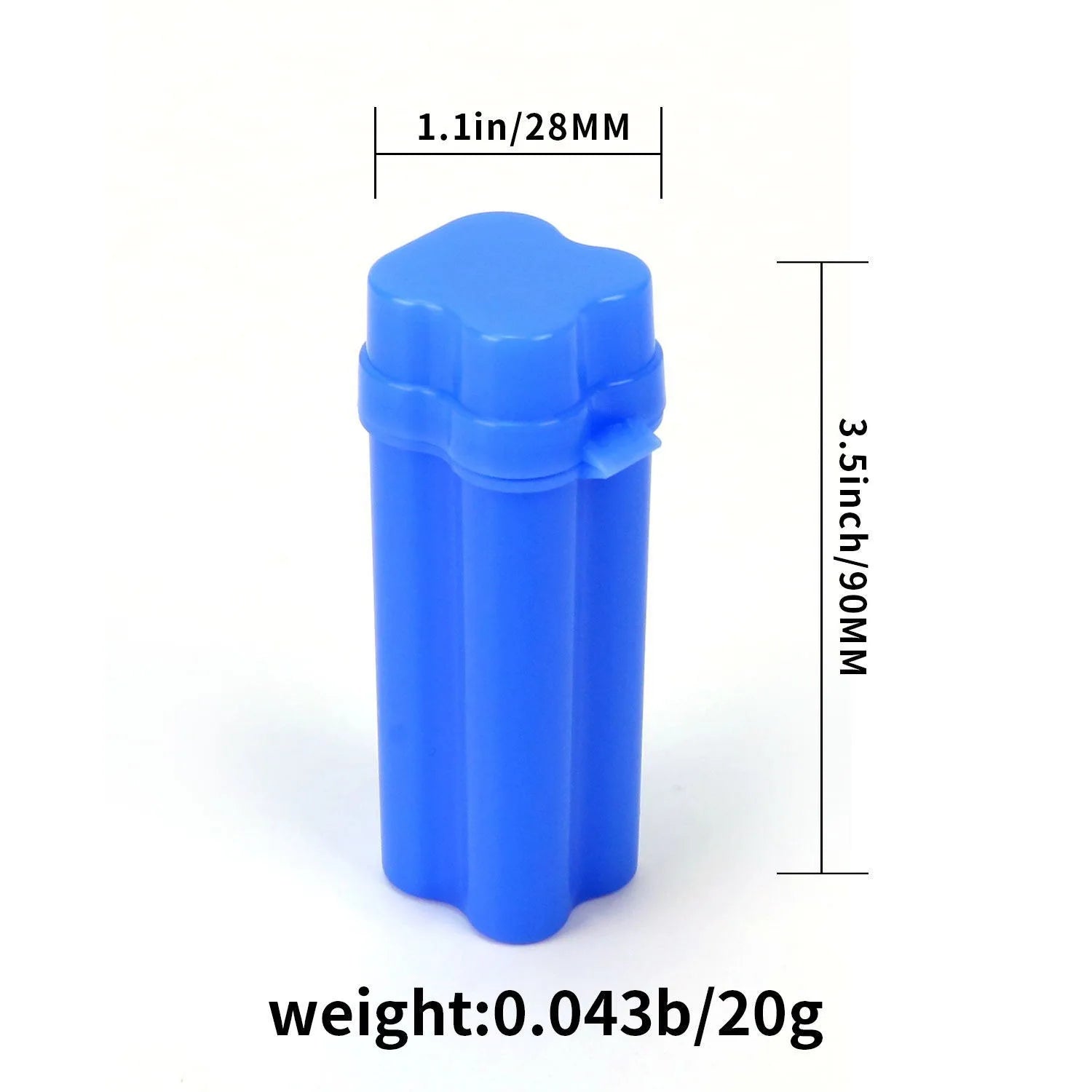 Flip-top Cigarette Case Kit with Three Holes for Easy Storage and Carrying Around Smoking Accessories