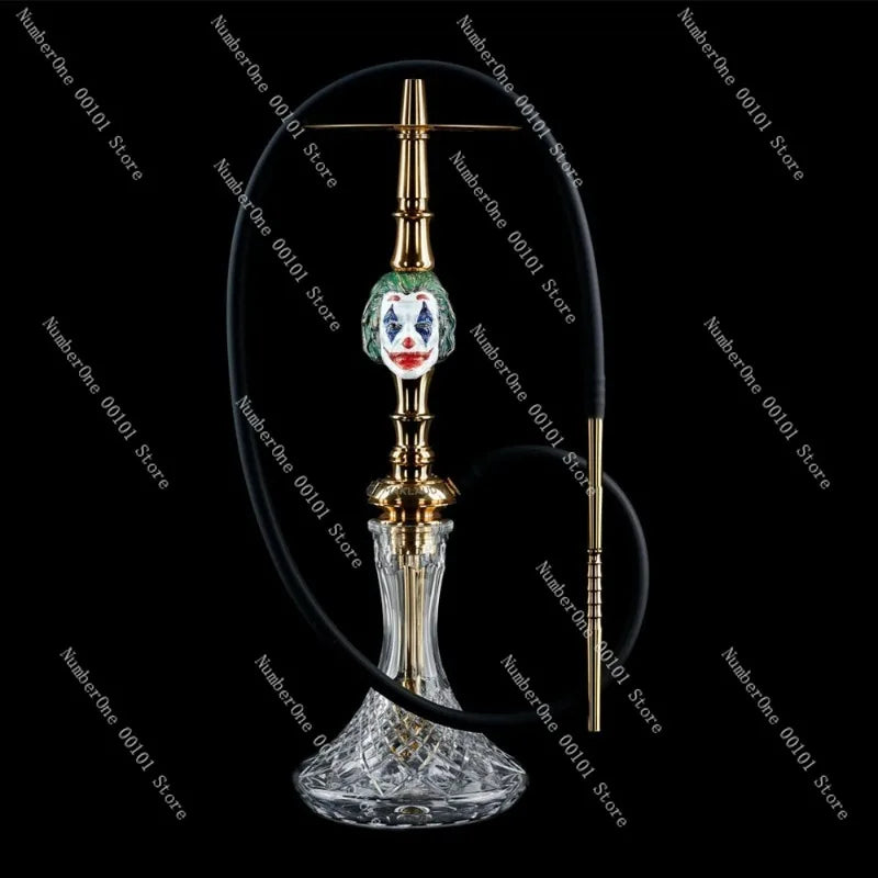 Arabic stainless steel hookah complete set of hookah