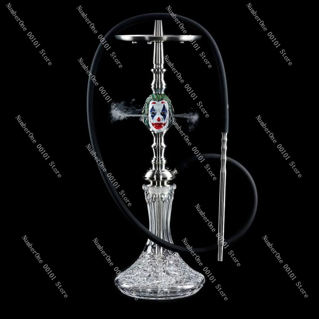 Arabic stainless steel hookah complete set of hookah