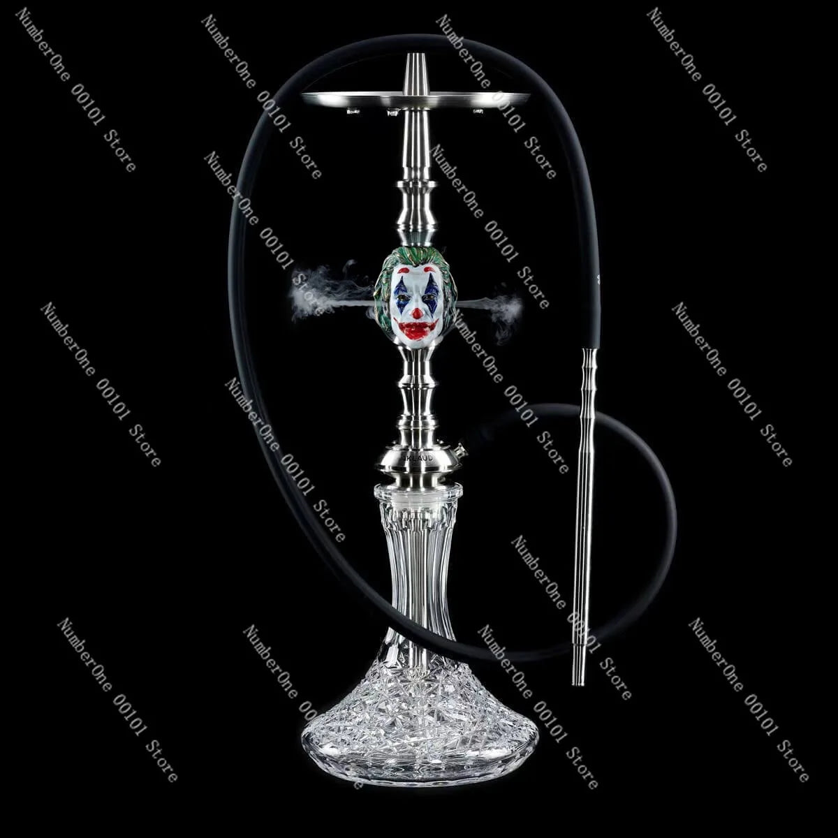 Arabic stainless steel hookah complete set of hookah