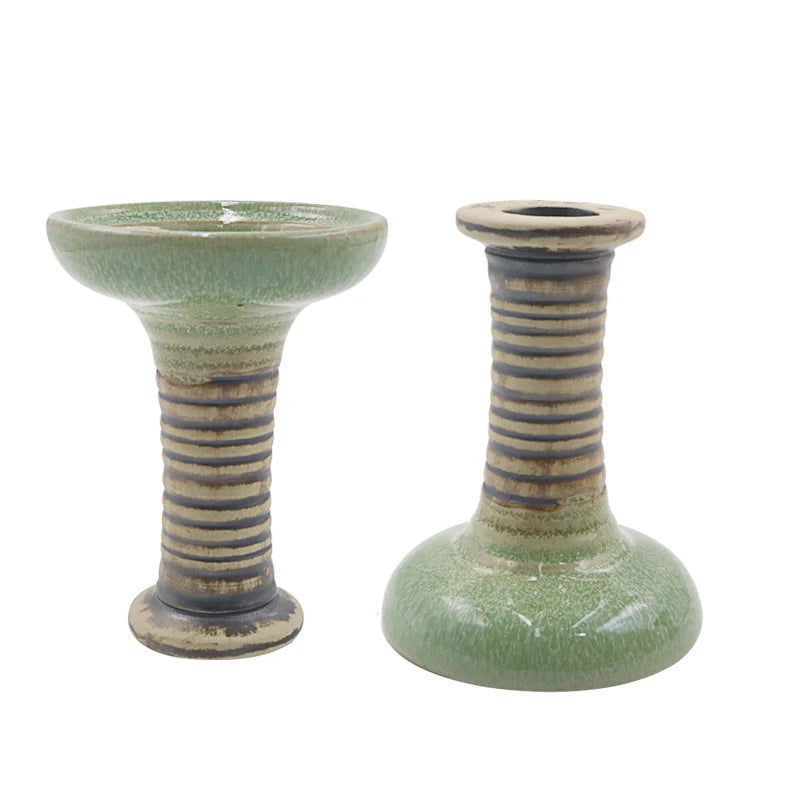Hookah Ceramic One Hole Phunnel Bowl Hookah Head Shisha Bowl Nargile Sheesha Narguile Chicha Cachimbas Water Pipe Accessories