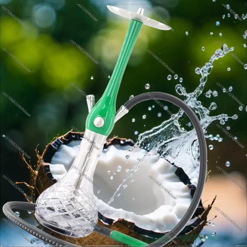 For Wookah Hookah Single Tube Wooden Hookah Bar Big Smoke New Craft Color Hookah Bar Must-have