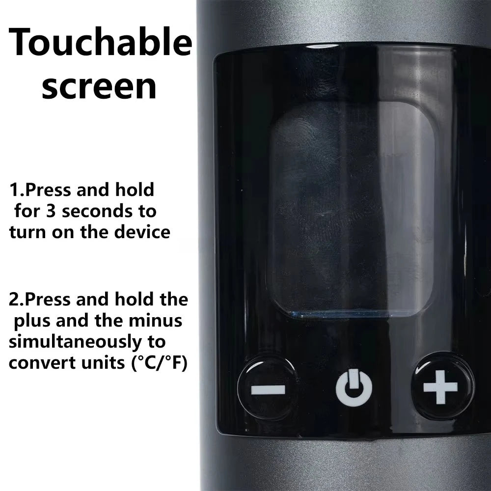 15.75 Inches 20000mAh Aluminum Shisha Boby Premium Electric Luxury Hookah Gift Set