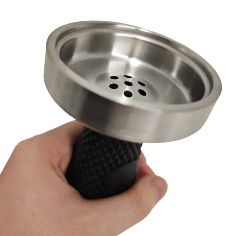 Hookah Charcoal Holder Tobacco Bowl Stainless Steel 7hole Smoke Чаша Для Кальяна Shisha Head Bowls for Smoking Chicha Accessory