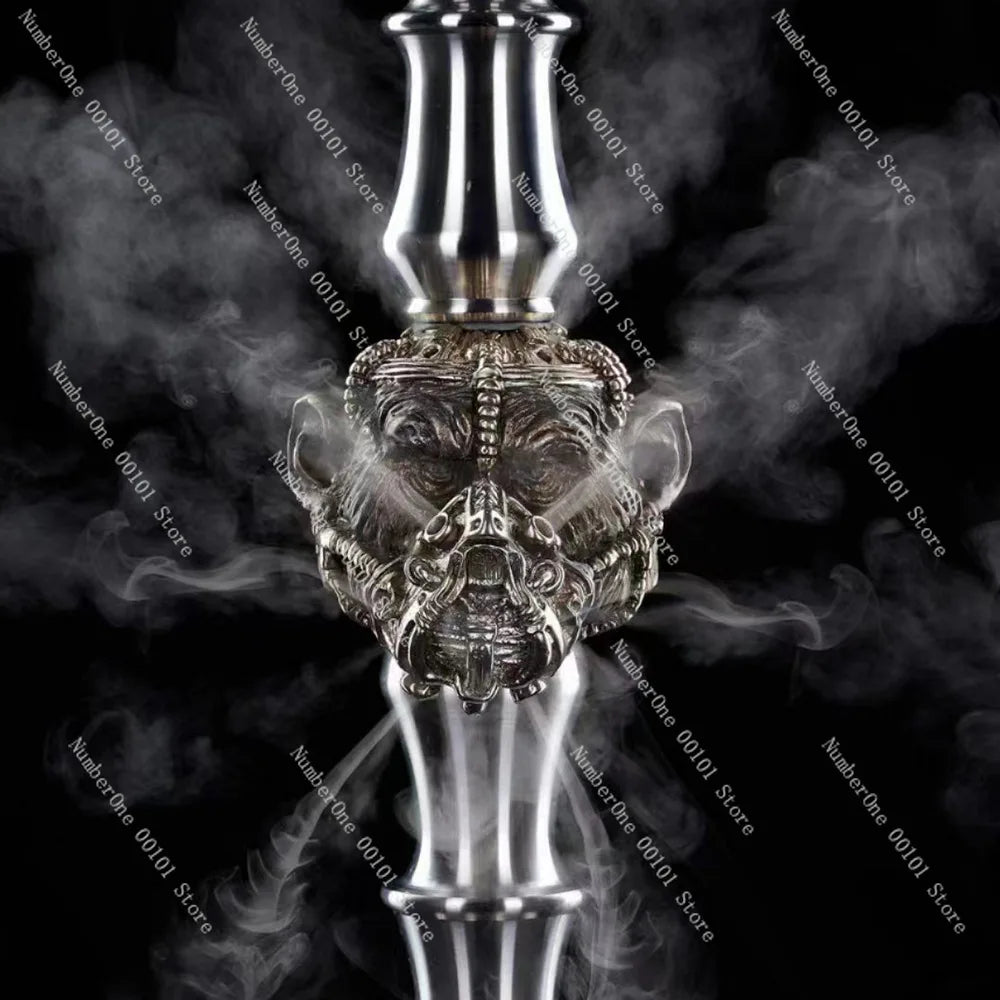 Arabic stainless steel hookah complete set of hookah