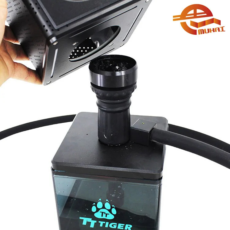 TTTIGER Smart Hookah Heater Portable Electric Hookah Electric Shisha Set High Quality with LED Display