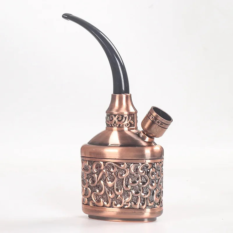 Jindian Hookah Multifunctional Hookah Pipe Water Filter Hookah Retro Old Dry Tobacco Pipe Dry Tobacco Pipe  Smoke Accesoires