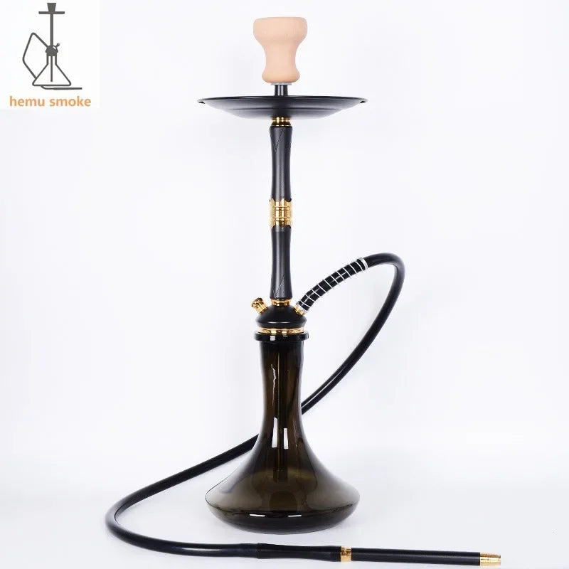 Large Aluminum Alloy Hookah Shisha Set Arabic Hookah Phnom Penh Decorative Shisha Hookah