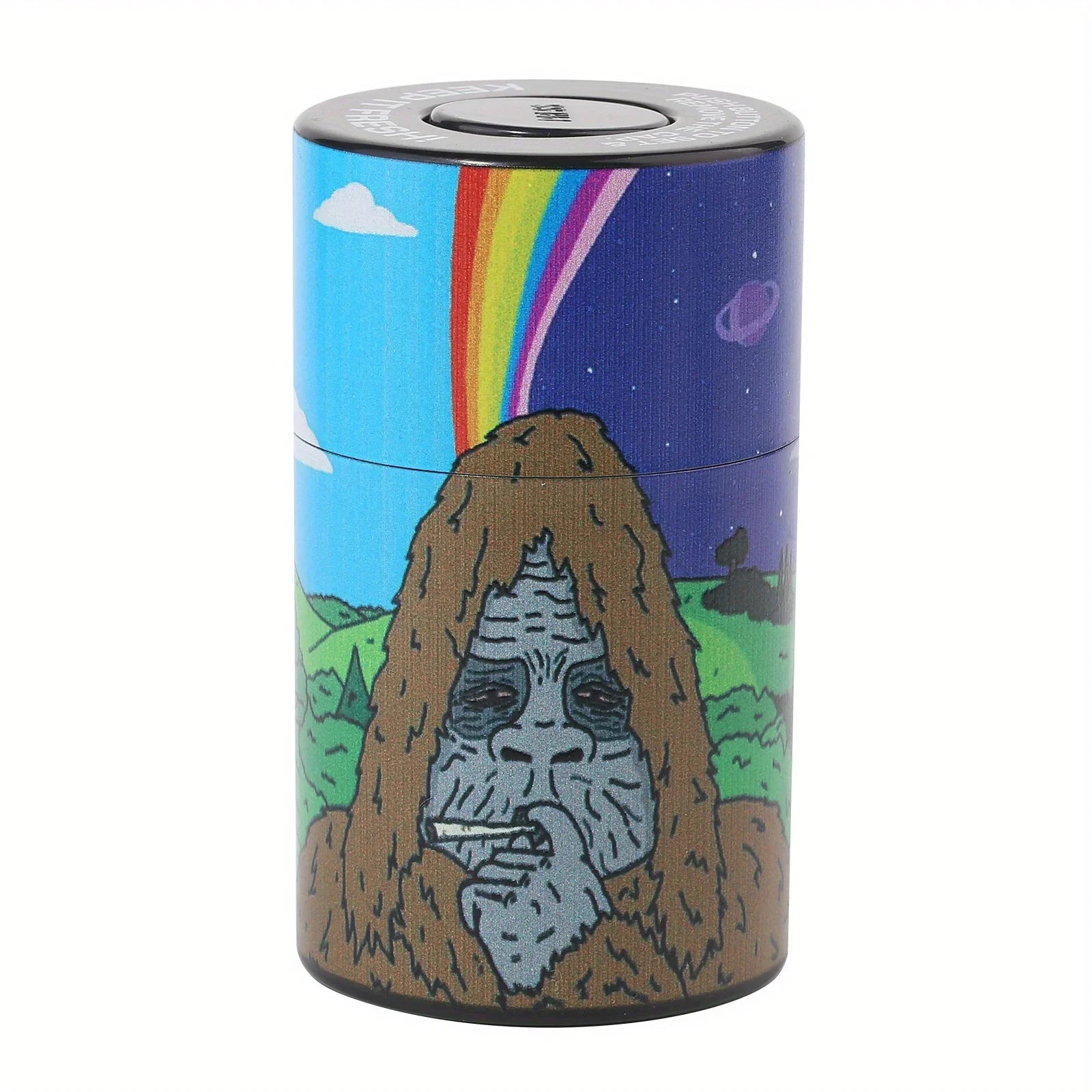 18 Pieces Gorilla Themed Portable Smoking Set Stash Box Grinder Rolling Tray Machine Combo