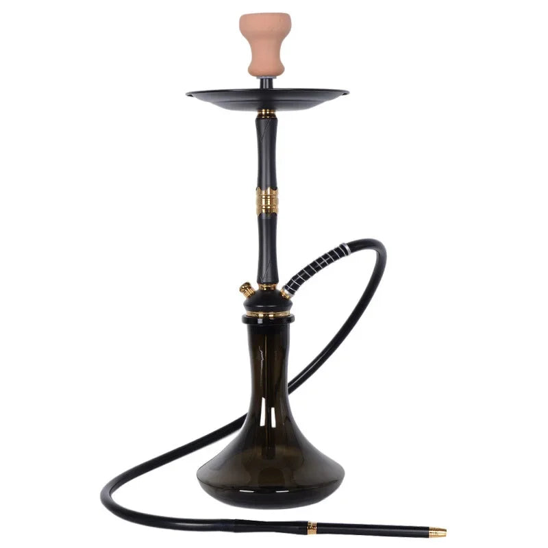 Large Aluminum Alloy Hookah Shisha Set Arabic Hookah Phnom Penh Decorative Shisha Hookah