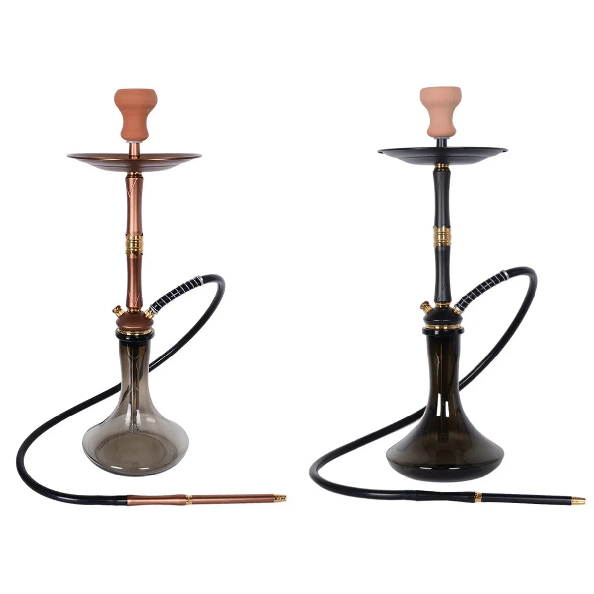 Large Aluminum Alloy Hookah Shisha Set Arabic Hookah Phnom Penh Decorative Shisha Hookah