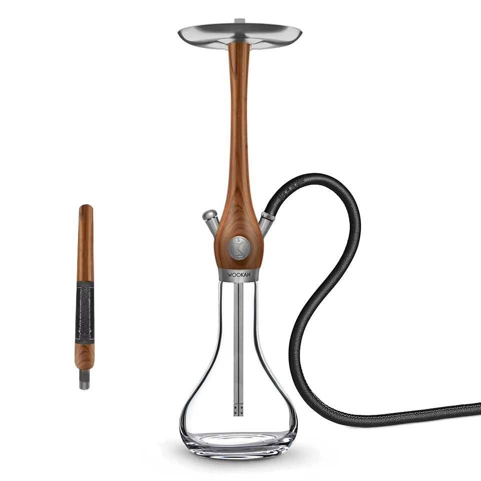 Wookah Shisha Hookah Set 65cm 304 Stainless Steel Large Hookah Smoking Set Russian Shisha With Bottle